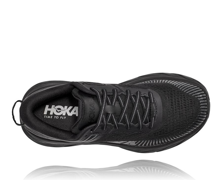 Hoka One One Hardloopschoenen Dames - Bondi 7 - Zwart - GS3014289